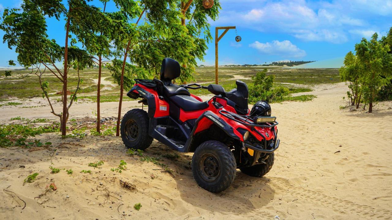 Flat Lua com linda vista e estacionamento Jijoca de Jericoacoara Exterior foto